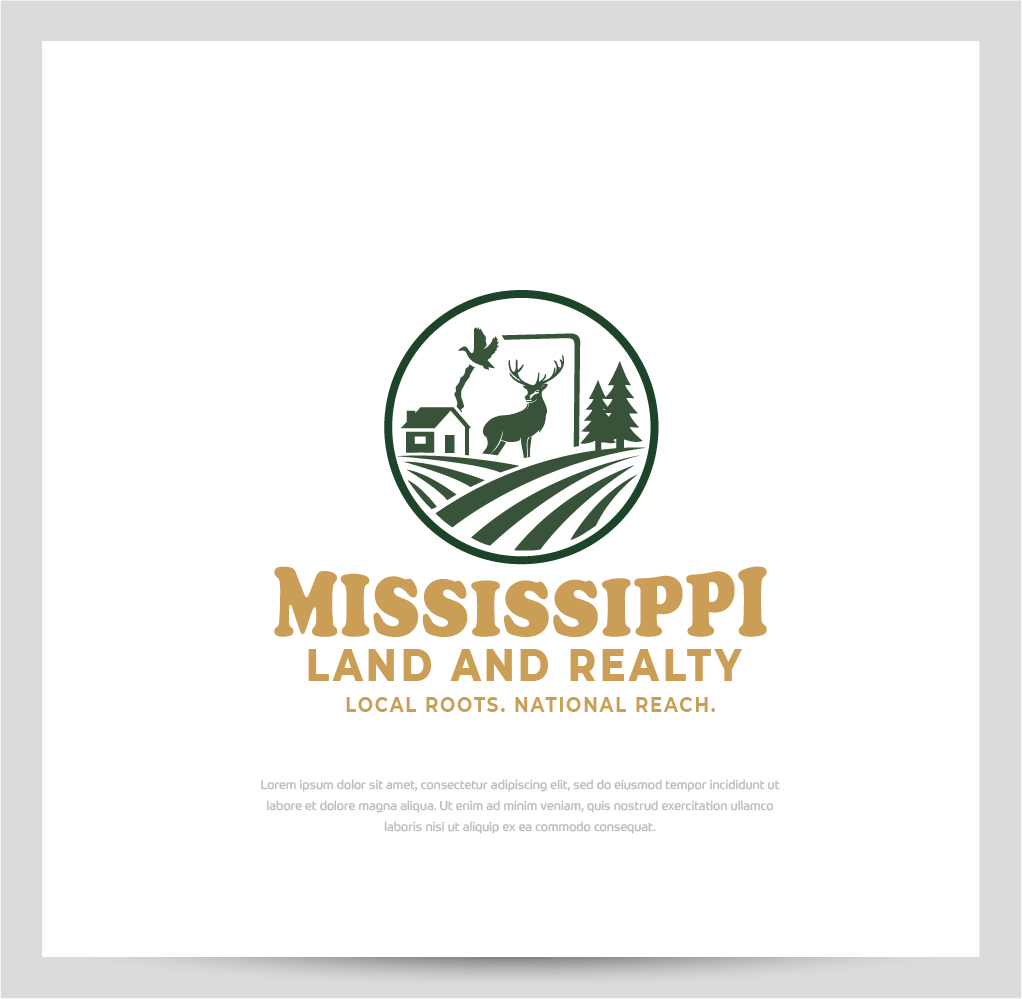 Logo Design by Pauli42 for Mississippi Land and Realty | Design #36482867