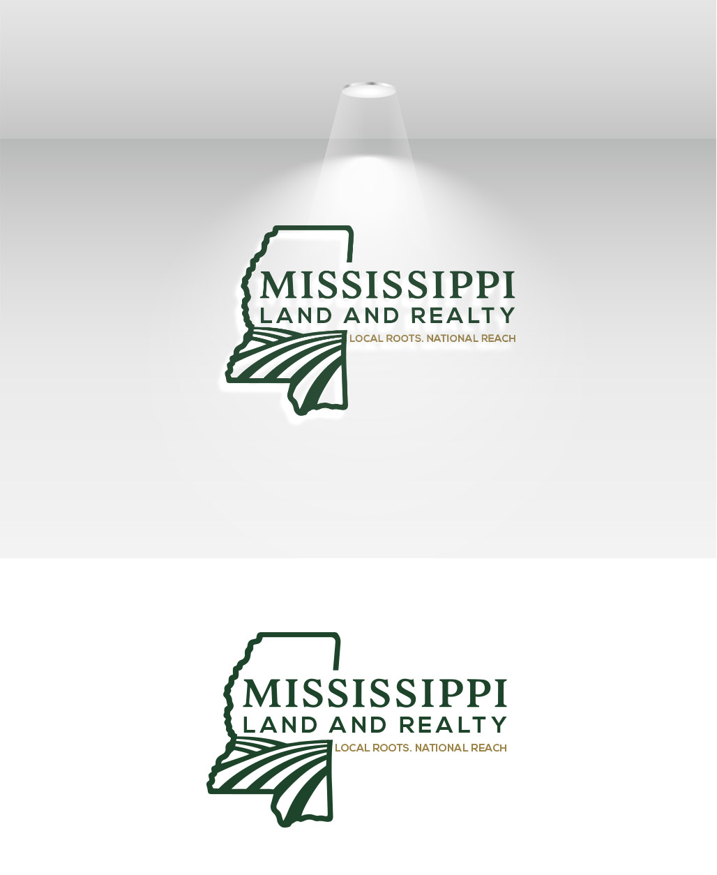 Logo Design by M Art & Design for Mississippi Land and Realty | Design #36495875