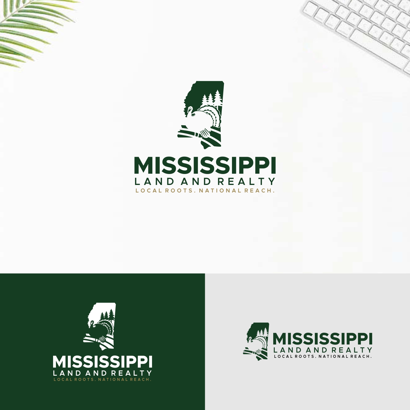 Logo Design by Abici for Mississippi Land and Realty | Design #36493695
