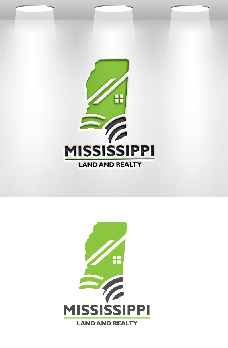 Logo Design by VisionCraft™ for Mississippi Land and Realty | Design #36471325