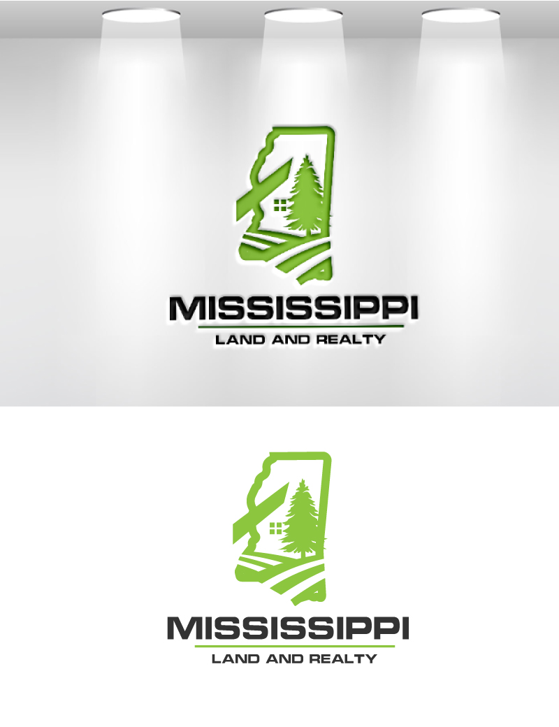 Logo Design by VisionCraft™ for Mississippi Land and Realty | Design #36471326