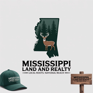 Logo Design by LPMG for Mississippi Land and Realty | Design: #36496455
