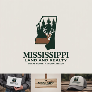 Logo Design by LPMG for Mississippi Land and Realty | Design: #36496458