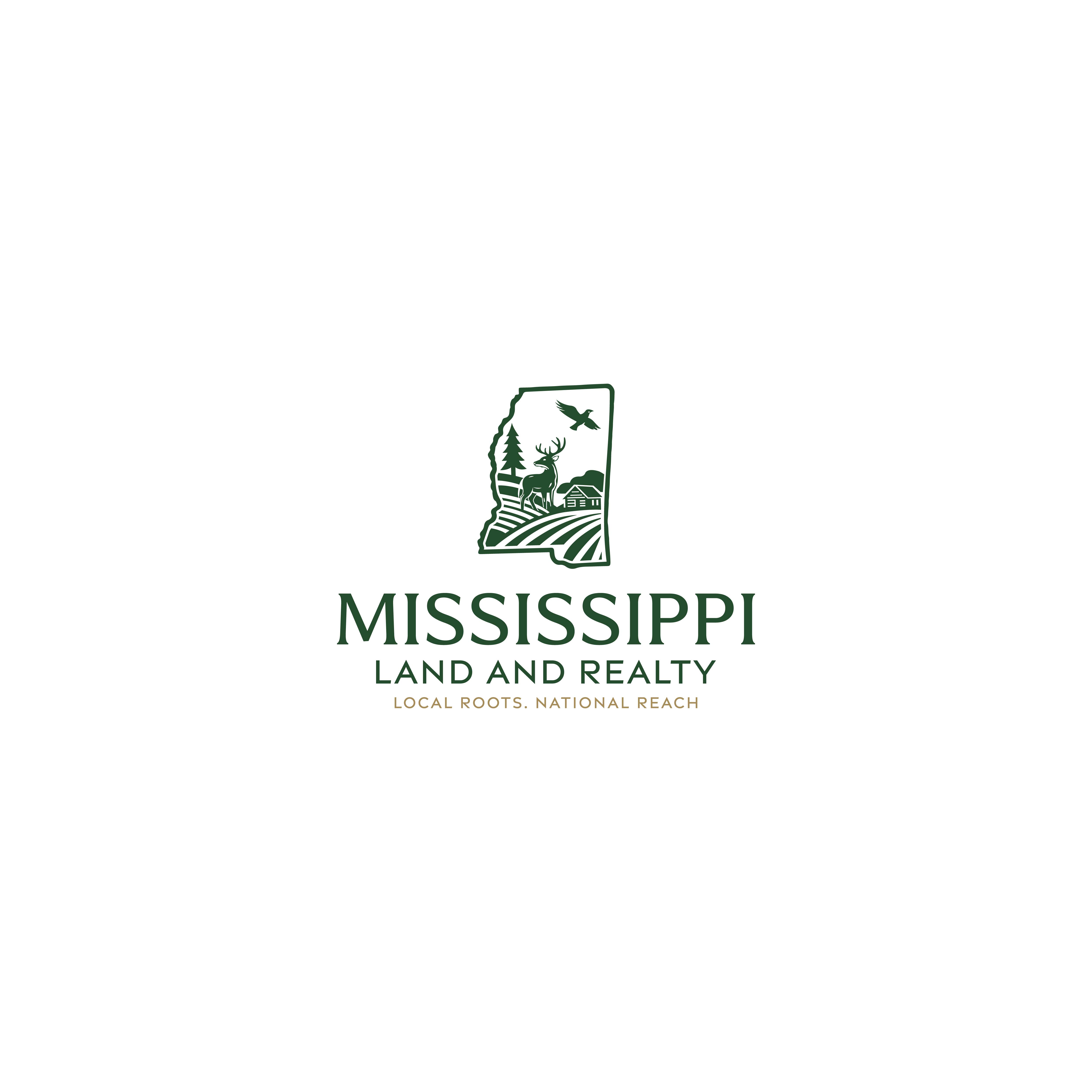 Logo Design by Logo Maker Zone for Mississippi Land and Realty | Design #36482296