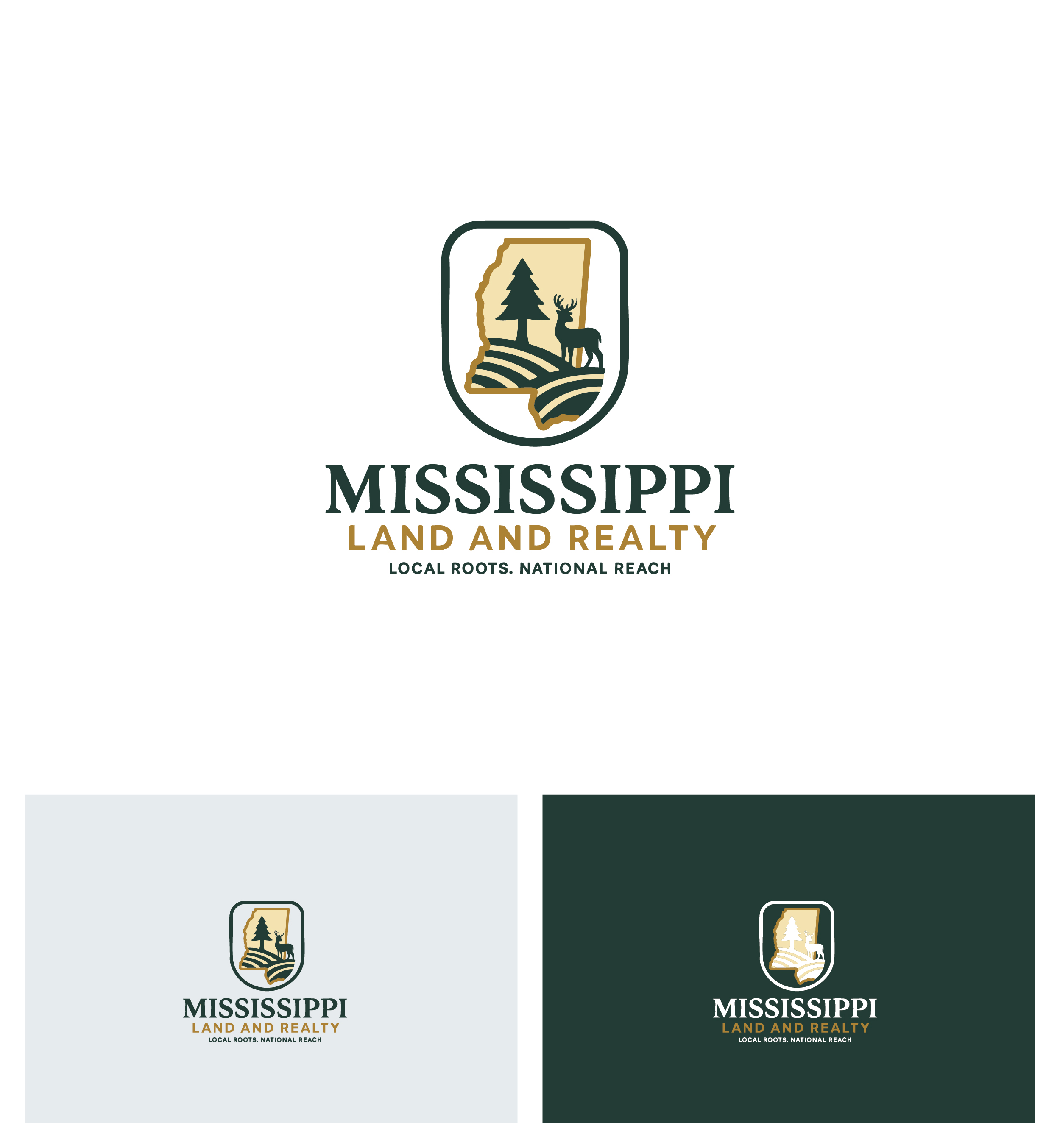 Logo Design by Afsana_Hoque for Mississippi Land and Realty | Design #36476532