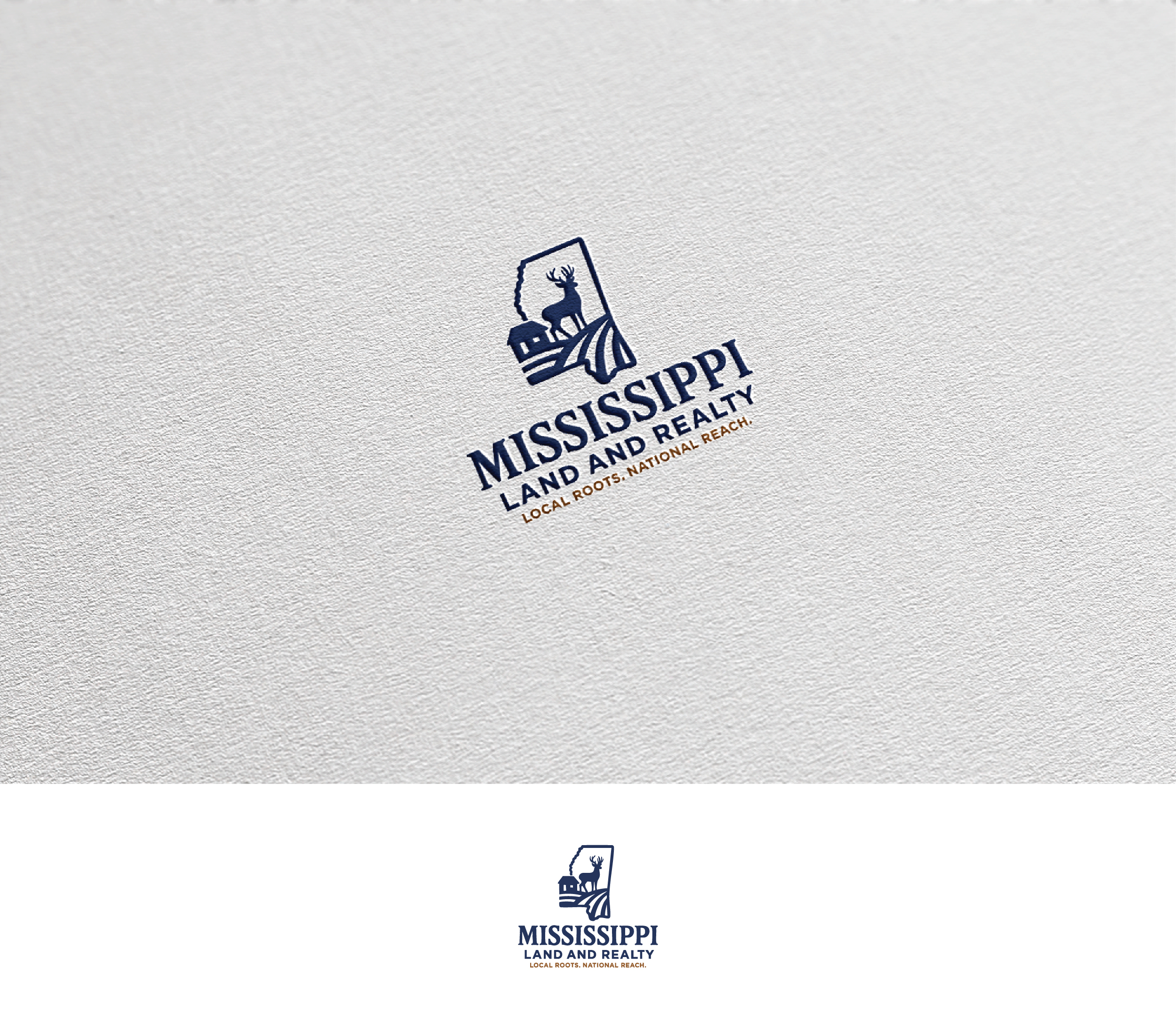 Logo Design by Afsana_Hoque for Mississippi Land and Realty | Design #36476534