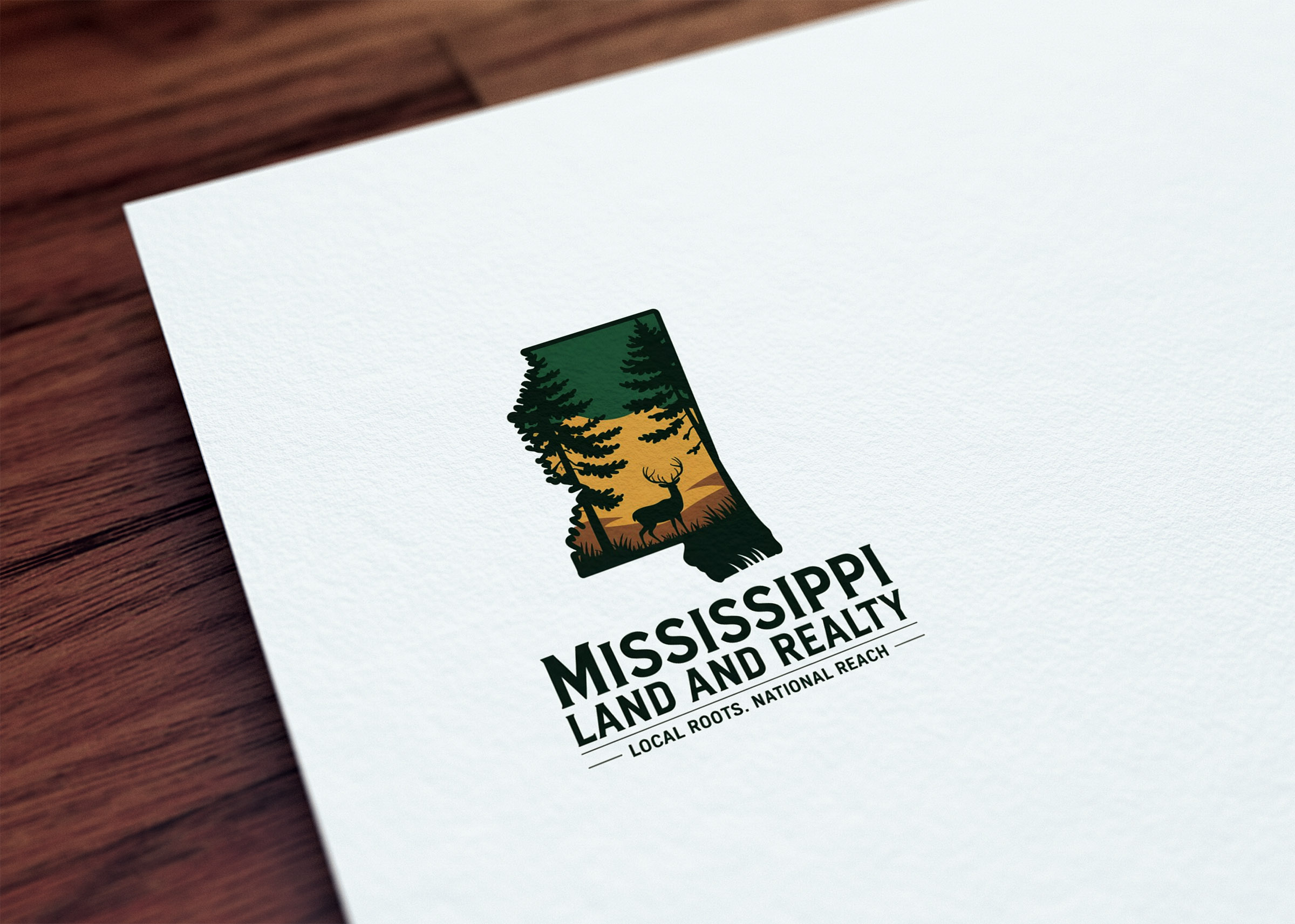 Logo Design by GraphiqueLab for Mississippi Land and Realty | Design #36480810