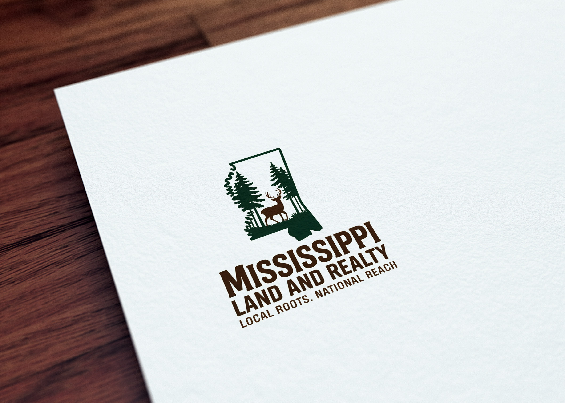 Logo Design by GraphiqueLab for Mississippi Land and Realty | Design #36480811