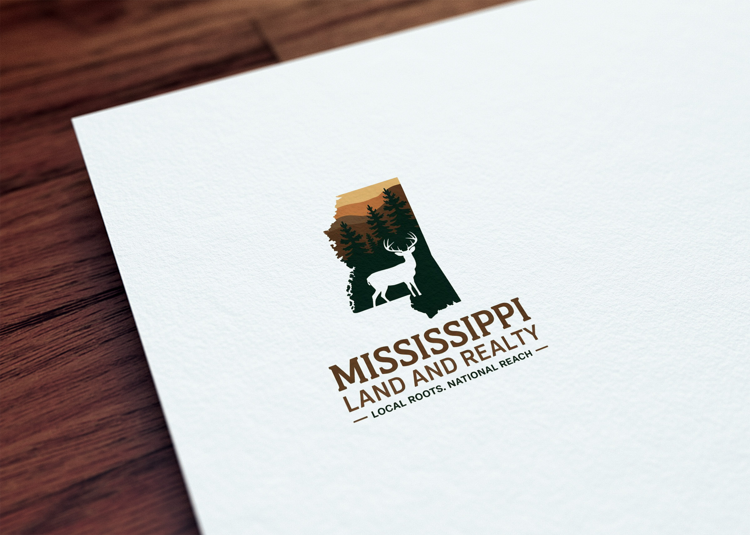 Logo Design by GraphiqueLab for Mississippi Land and Realty | Design #36480812