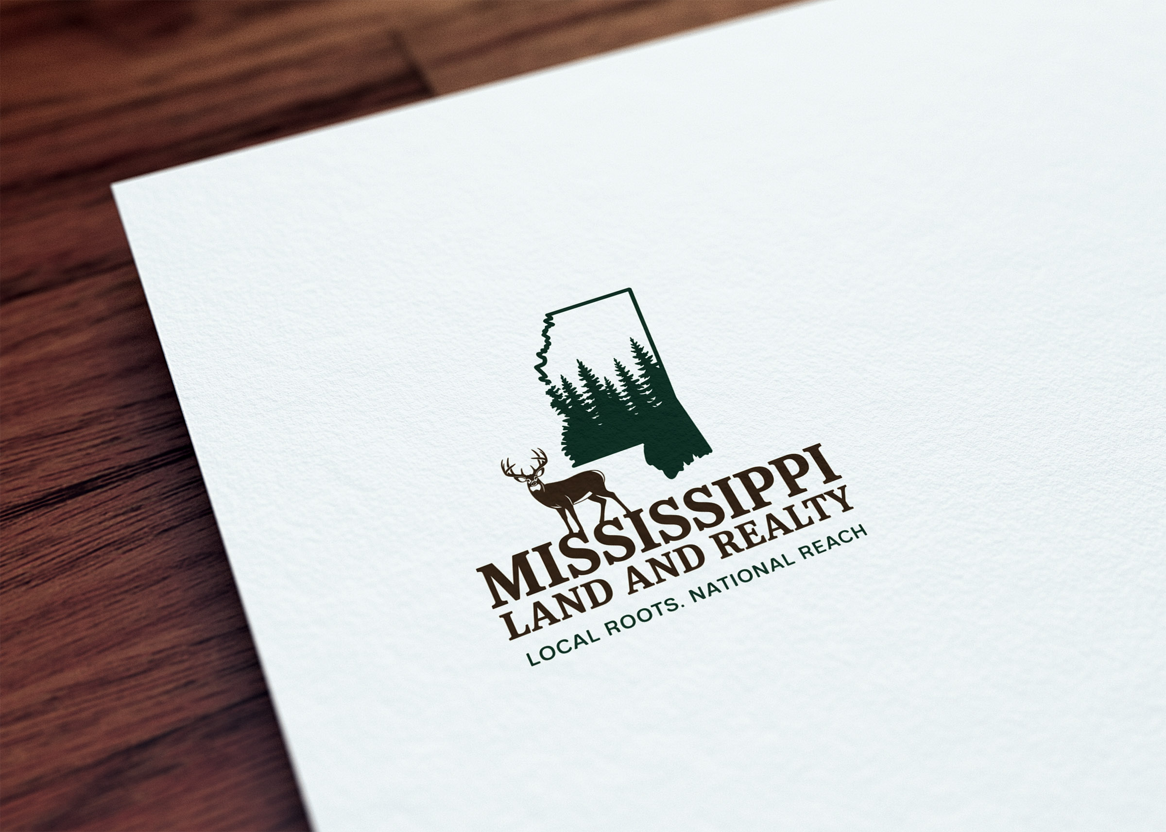 Logo Design by GraphiqueLab for Mississippi Land and Realty | Design #36480814