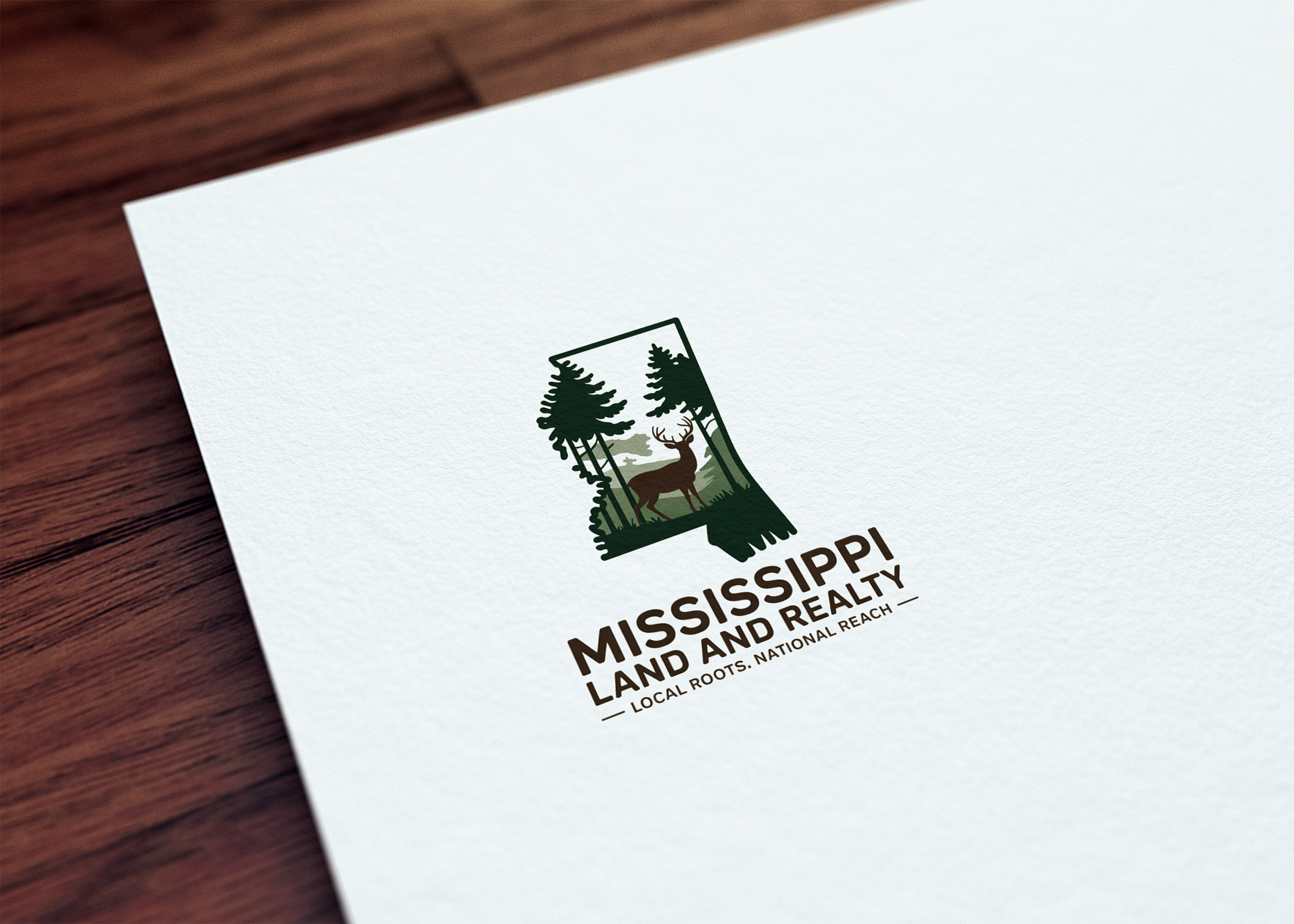 Logo Design by GraphiqueLab for Mississippi Land and Realty | Design #36480818