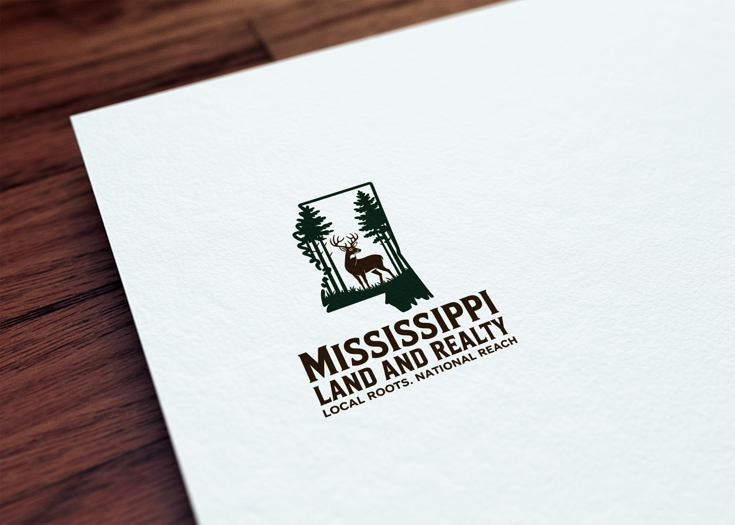 Logo Design by GraphiqueLab for Mississippi Land and Realty | Design #36480819