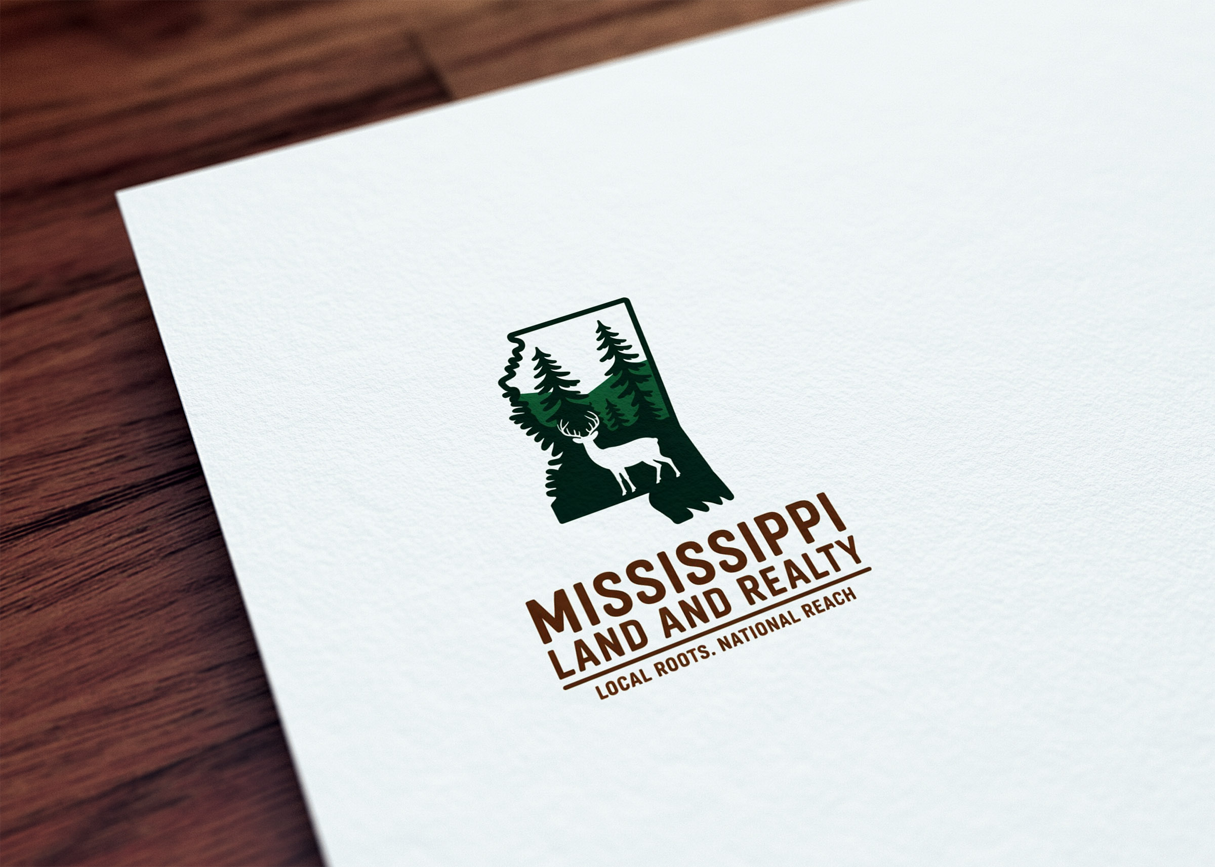 Logo Design by GraphiqueLab for Mississippi Land and Realty | Design #36480820