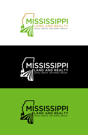 Logo Design by Roma. for Mississippi Land and Realty | Design: #36483143