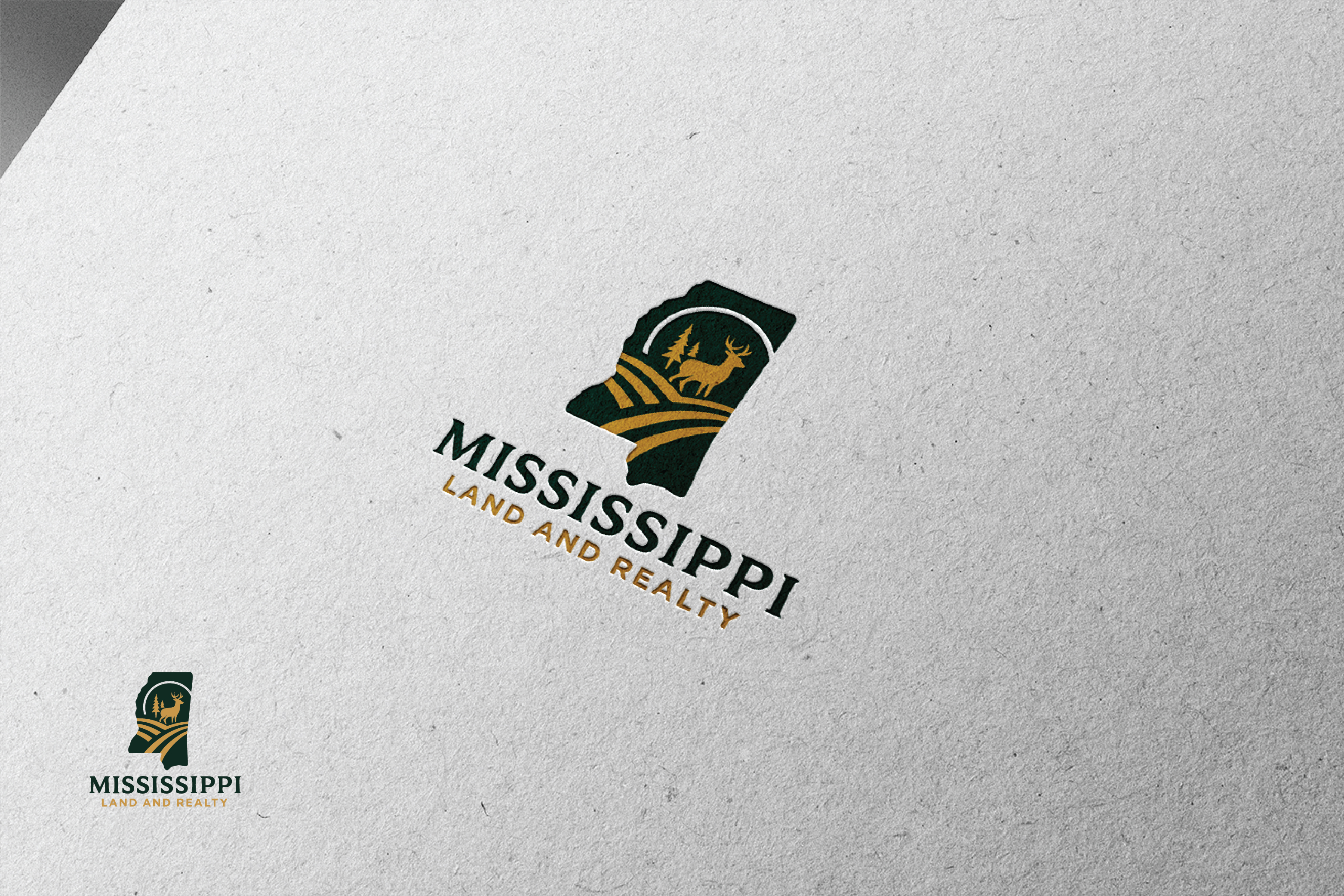 Logo Design by raju.creative for Mississippi Land and Realty | Design #36476105