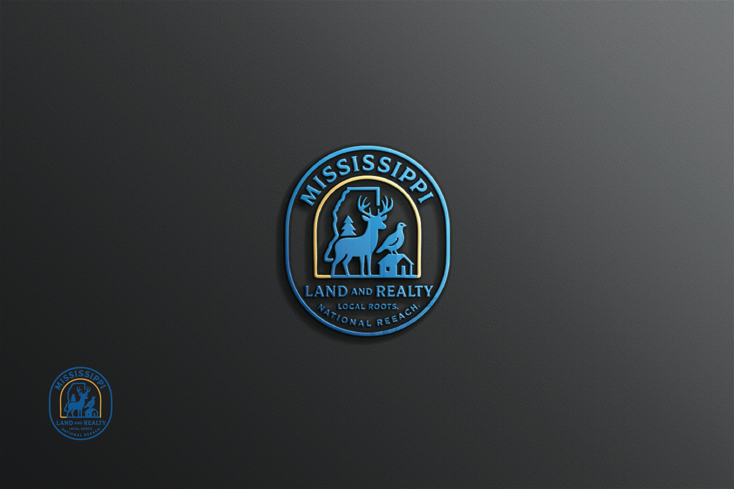 Logo Design by raju.creative for Mississippi Land and Realty | Design #36476113