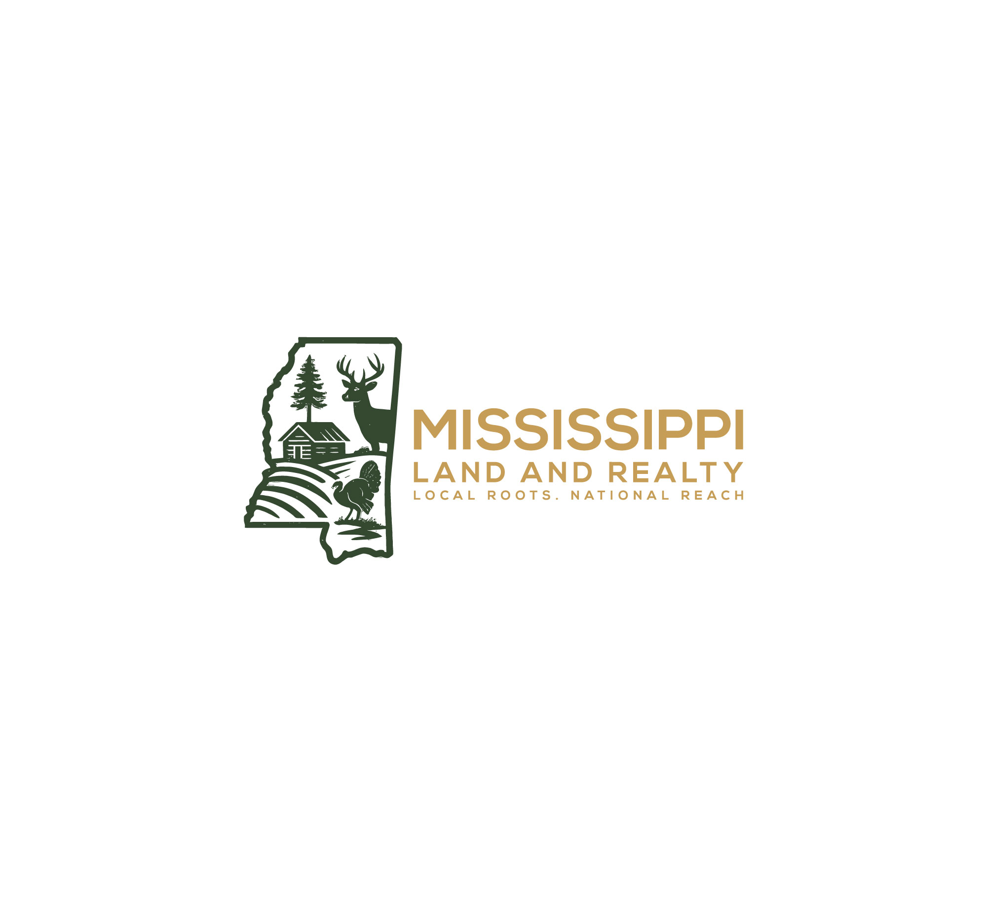 Logo Design by devid1ar for Mississippi Land and Realty | Design #36472629