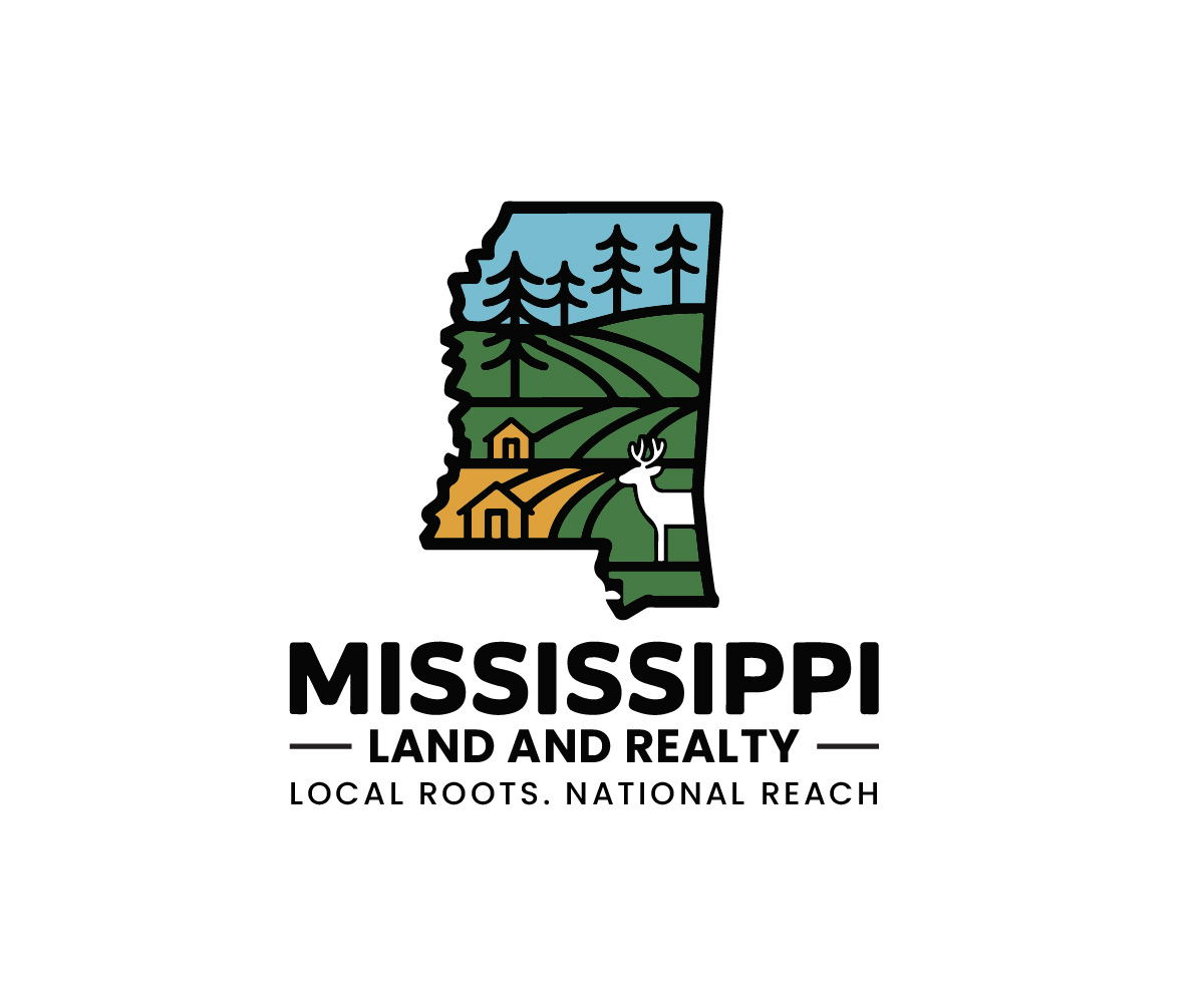 Logo Design by Mala Begum for Mississippi Land and Realty | Design #36481041