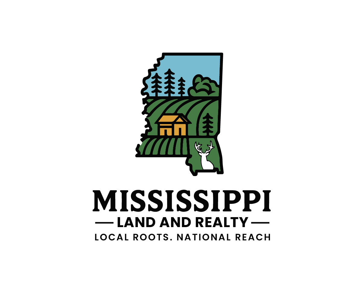 Logo Design by Mala Begum for Mississippi Land and Realty | Design #36481127