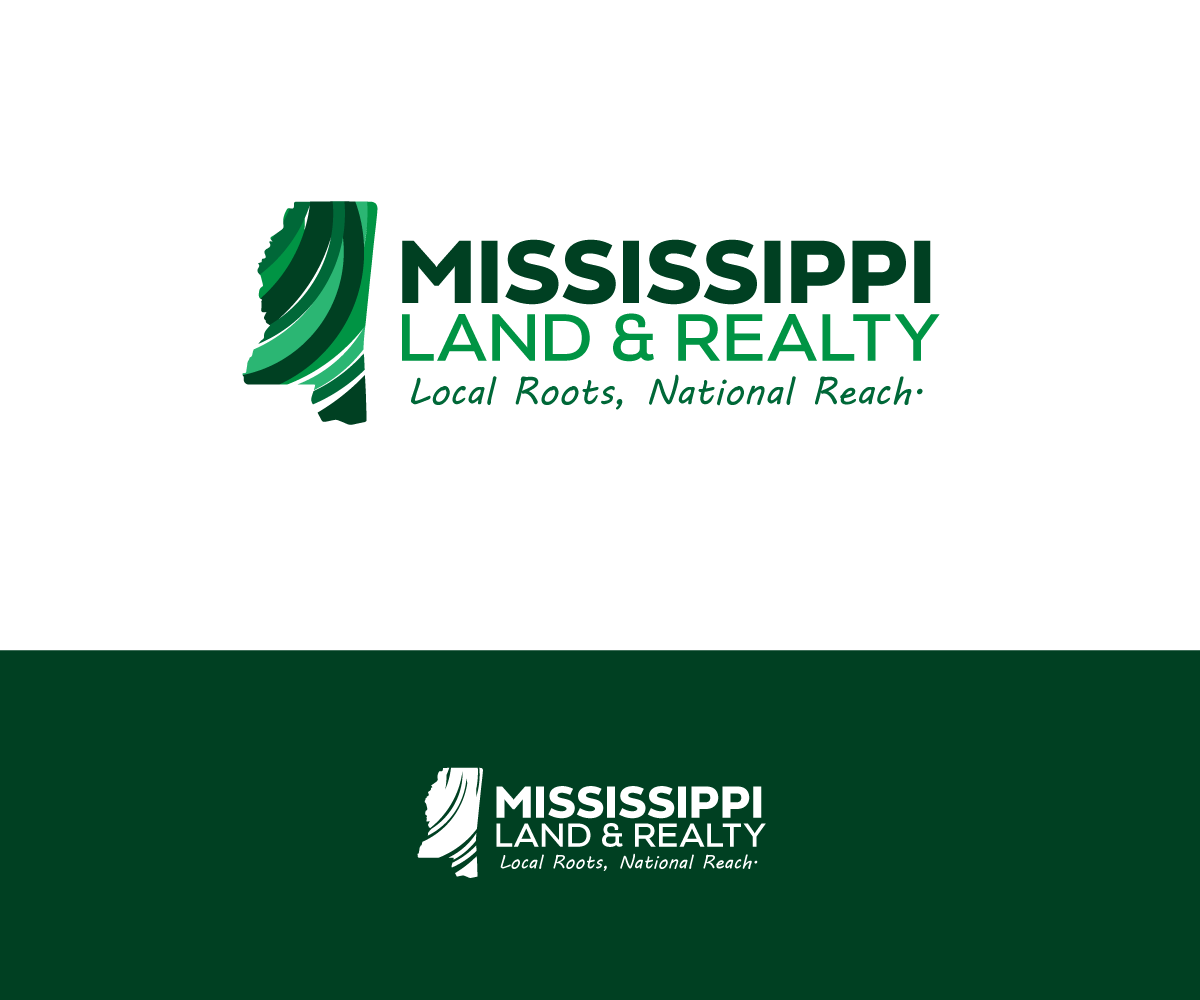 Logo Design by ArtSamurai for Mississippi Land and Realty | Design #36479169