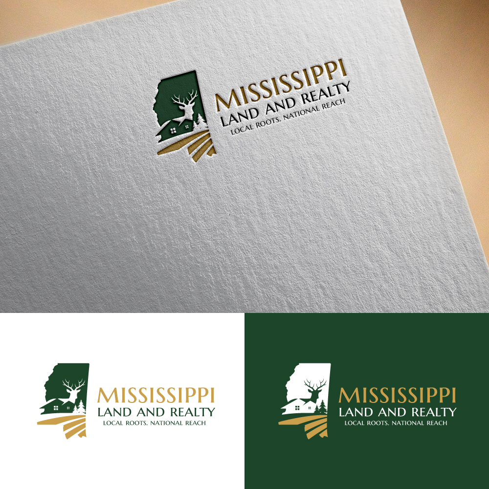 Logo Design by Anekaa for Mississippi Land and Realty | Design #36472986