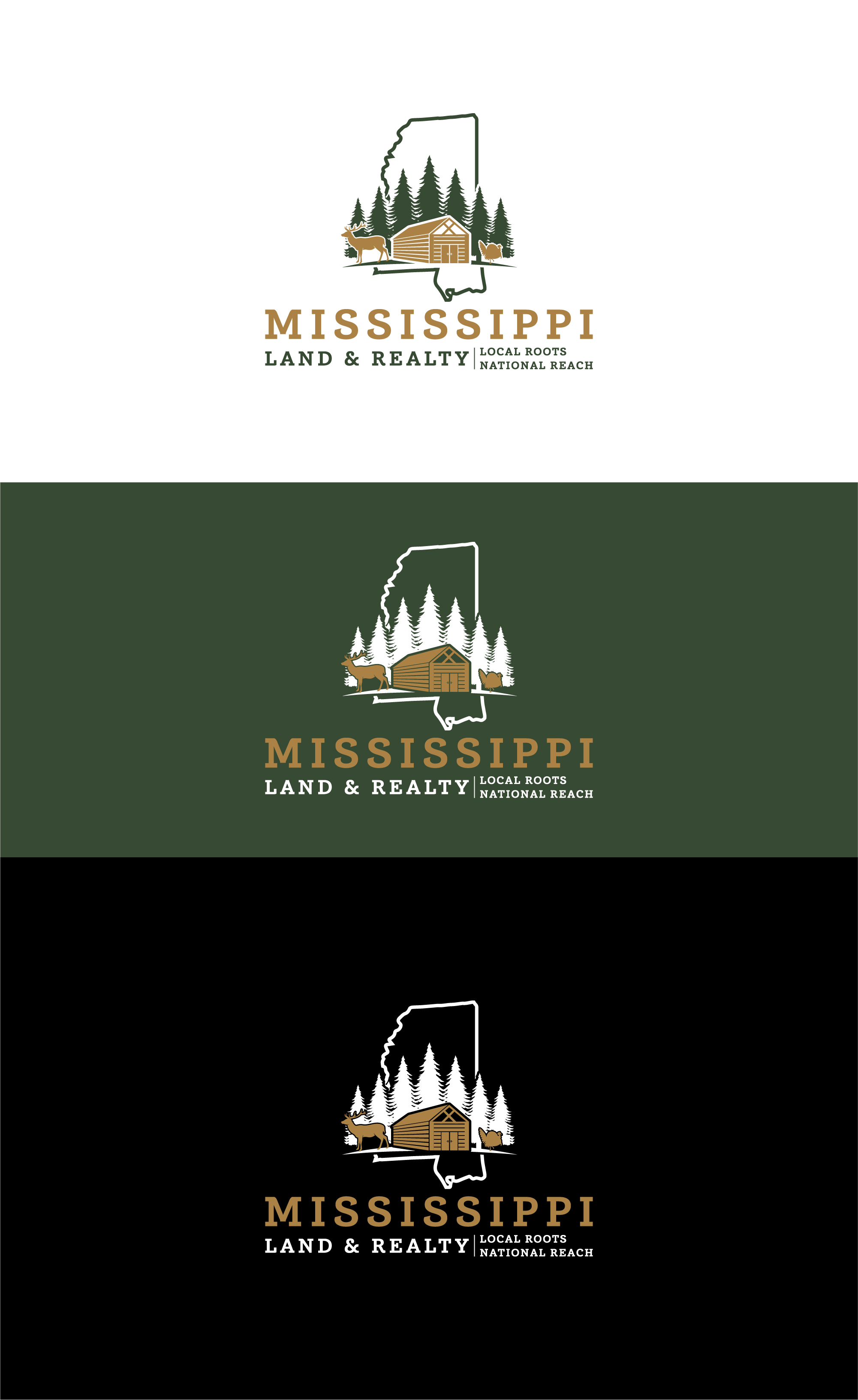 Logo Design by Deziners Zone for Mississippi Land and Realty | Design #36481752