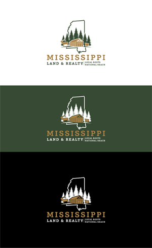 Logo Design by Deziners Zone for Mississippi Land and Realty | Design: #36481752
