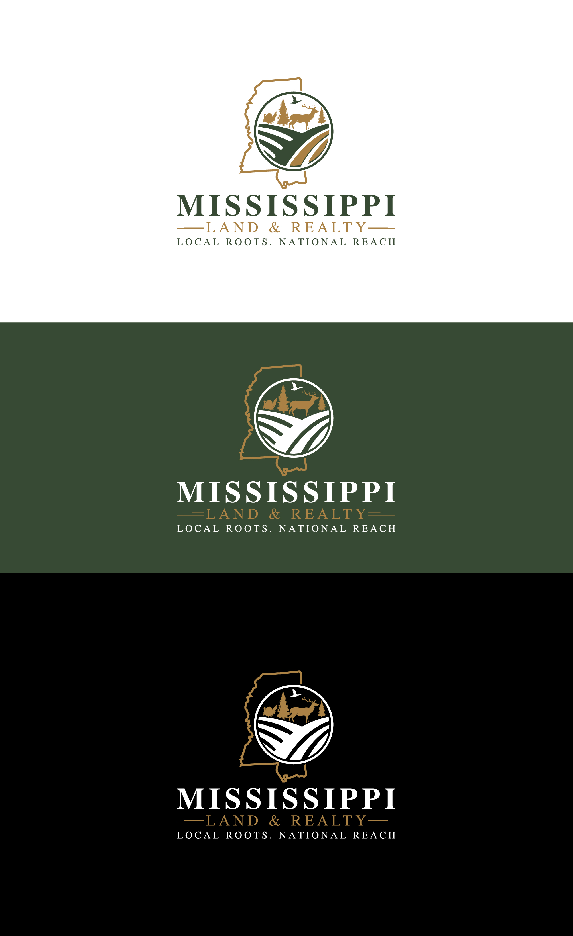 Logo Design by Deziners Zone for Mississippi Land and Realty | Design #36481757
