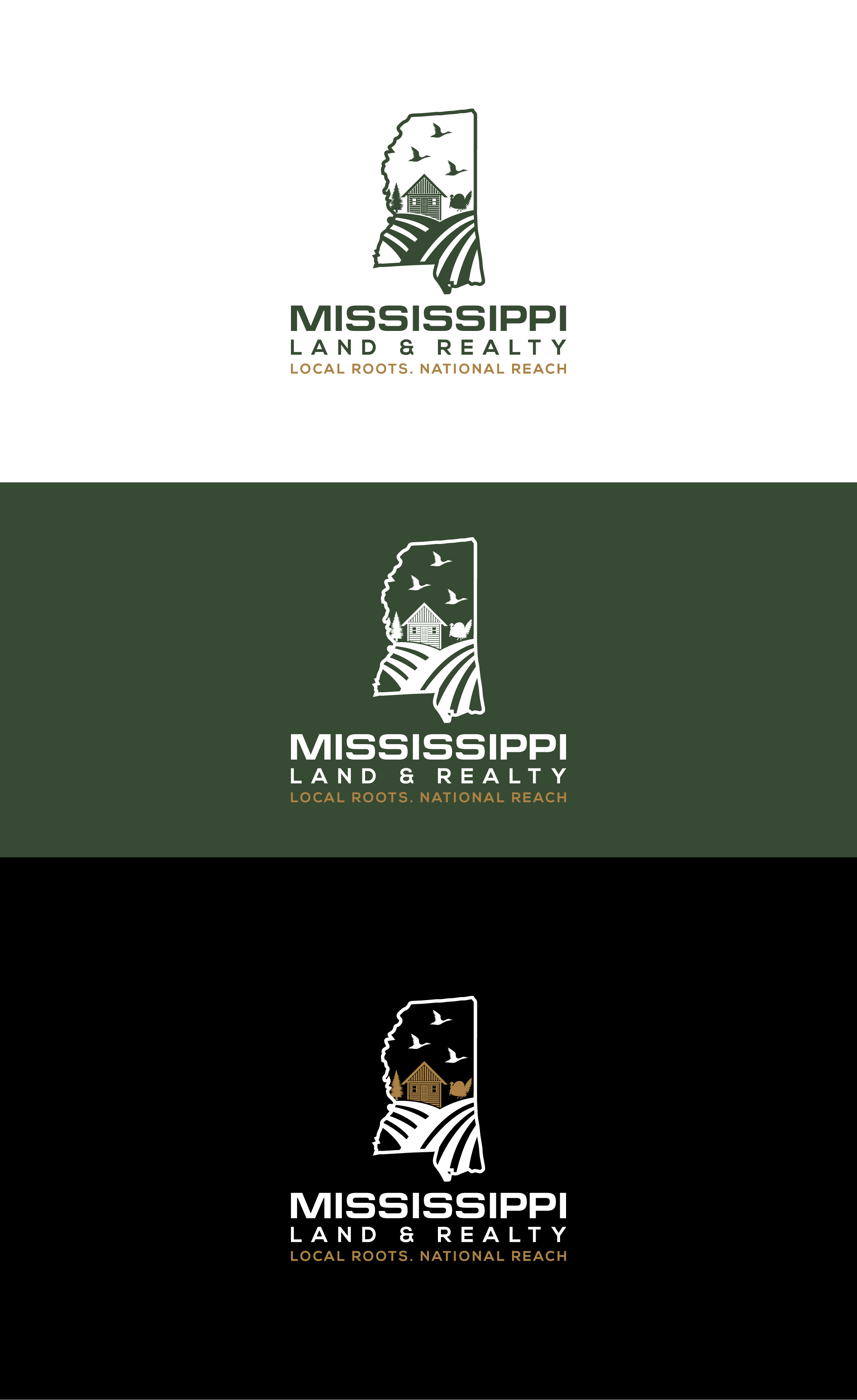 Logo Design by Deziners Zone for Mississippi Land and Realty | Design #36481759