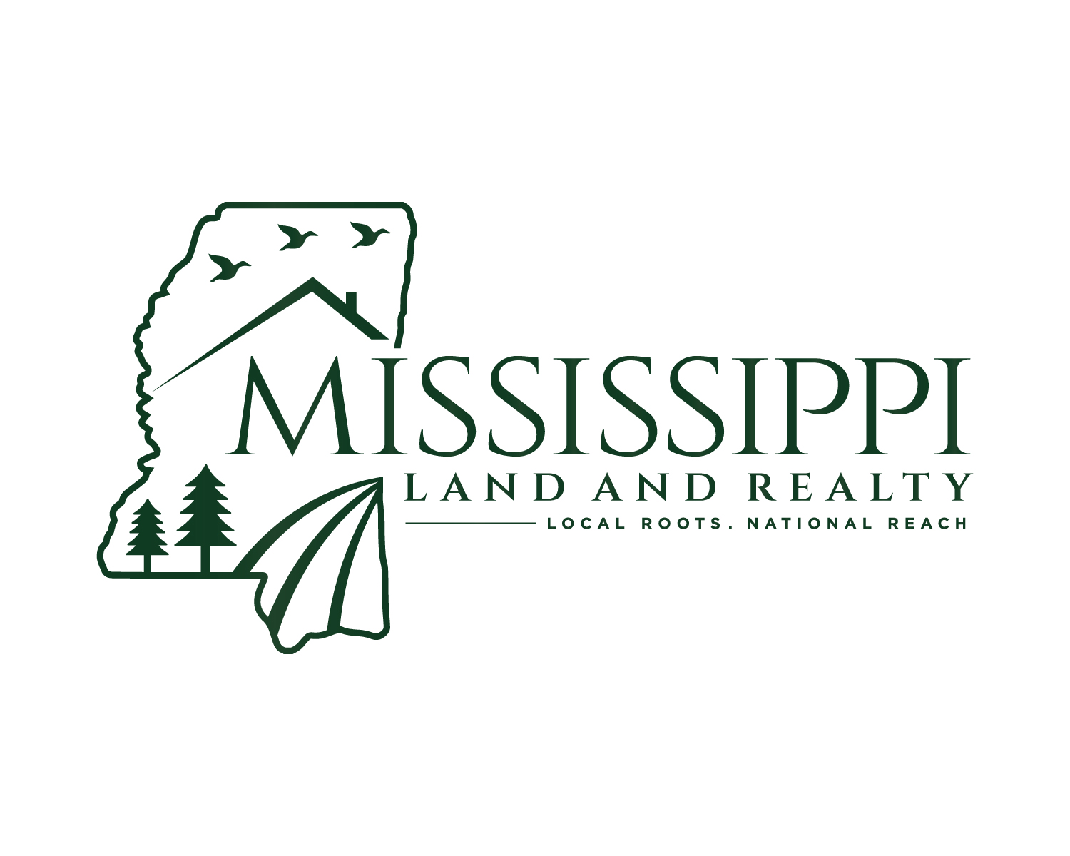 Logo Design by Atec for Mississippi Land and Realty | Design #36482012