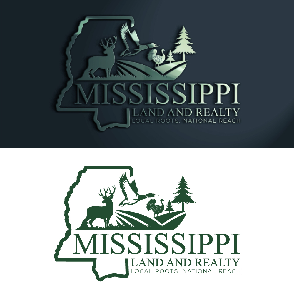 Logo Design by Dior design for Mississippi Land and Realty | Design #36473119