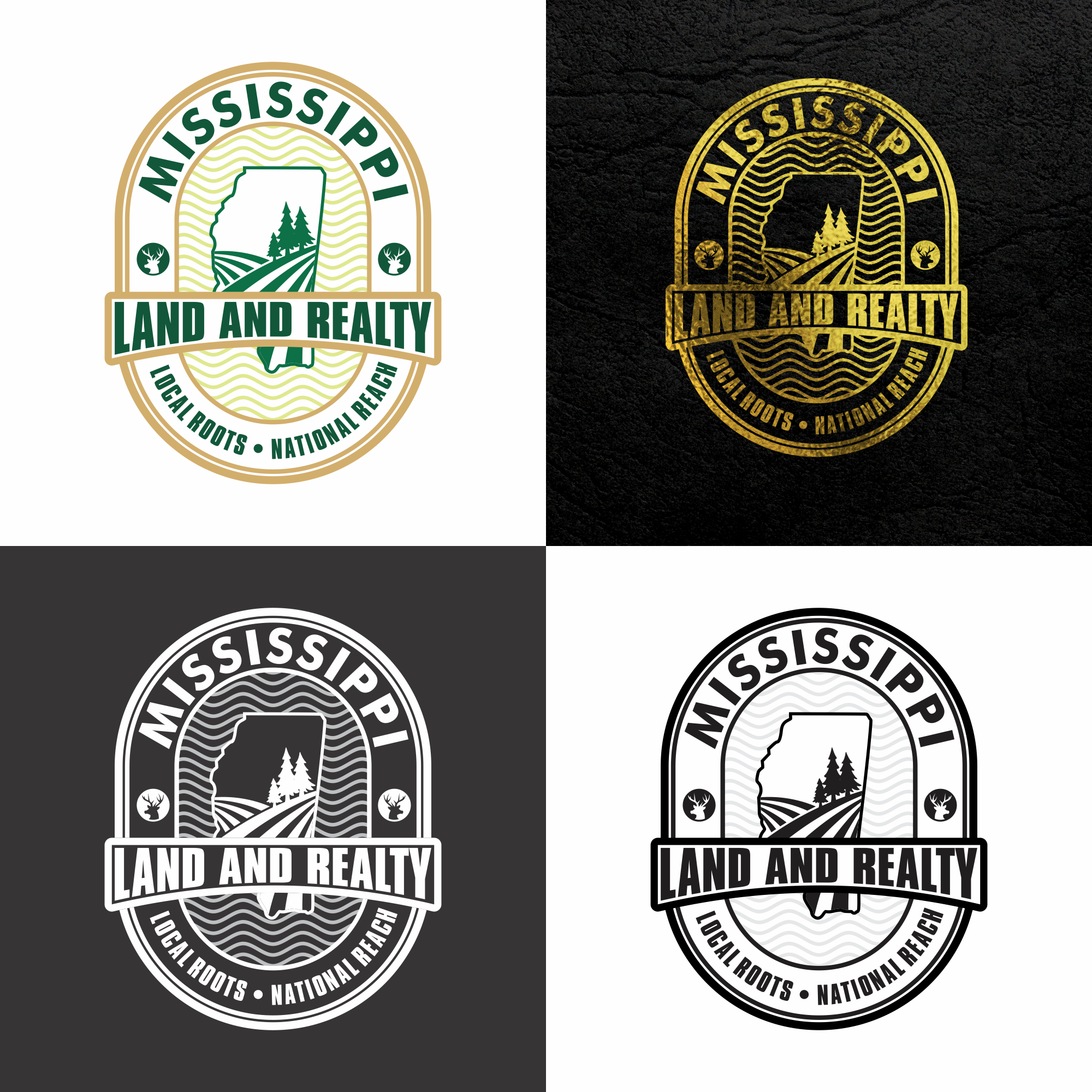 Logo-Design von Doddy.K.Insani für Mississippi Land and Realty | Design #36472182