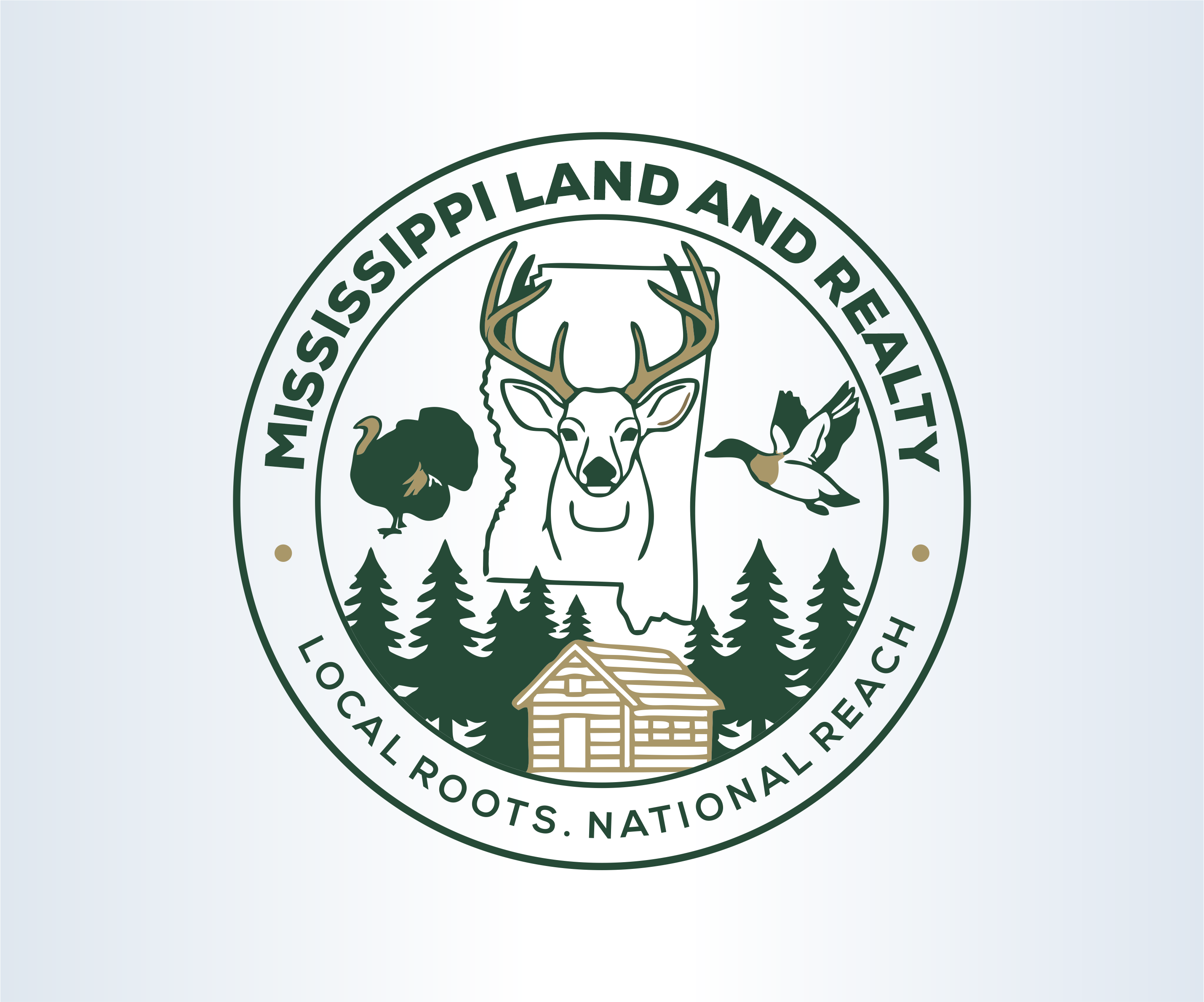 Logo Design by dobleh_creative for Mississippi Land and Realty | Design #36471822