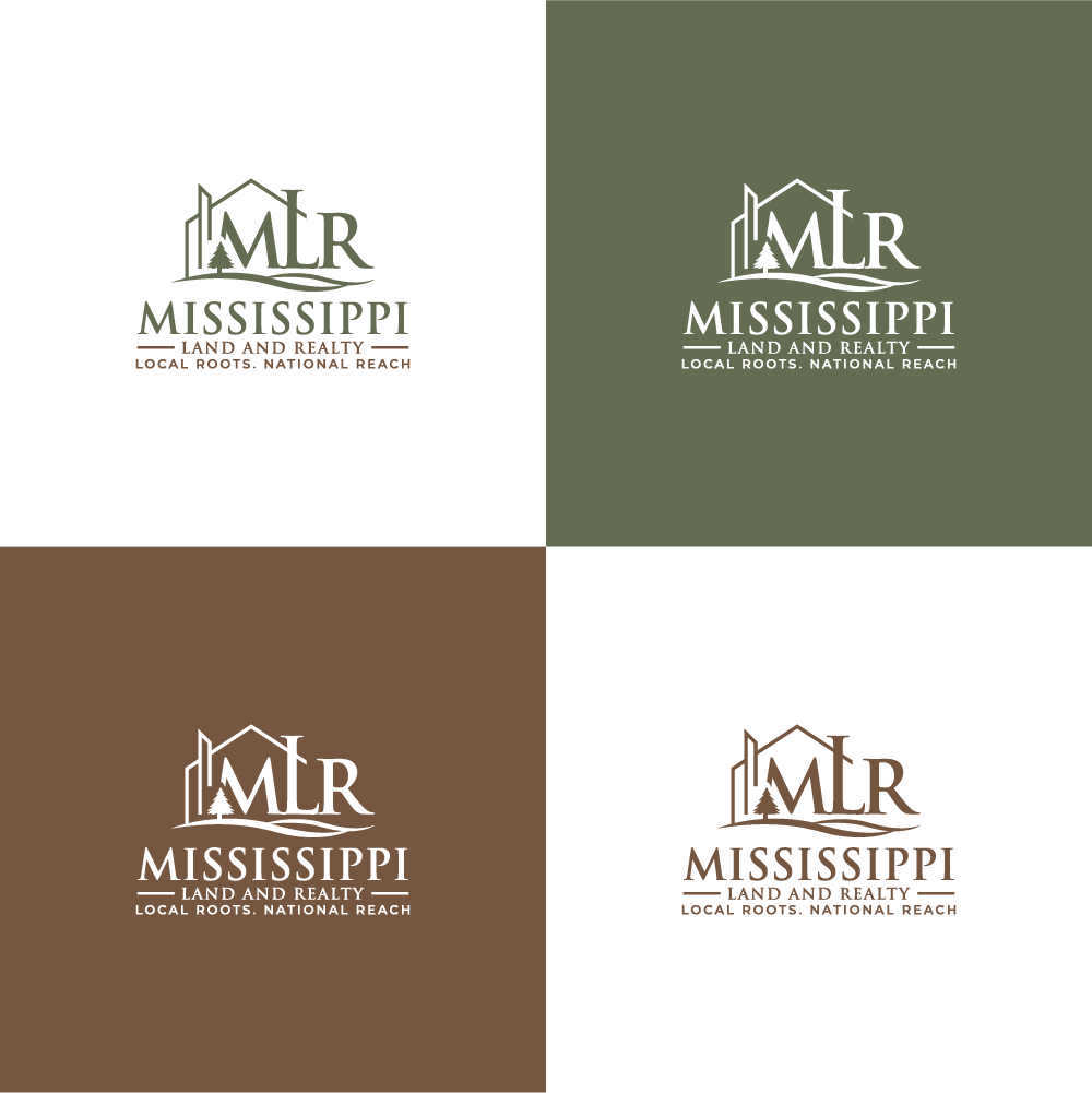 Logo Design by AlphabetZero.co.uk for Mississippi Land and Realty | Design #36479946