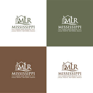 Logo Design by AlphabetZero.co.uk for Mississippi Land and Realty | Design: #36479946