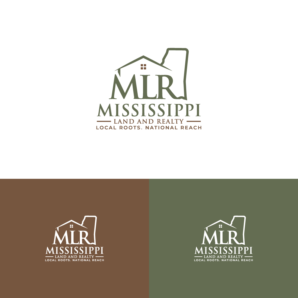 Logo Design by AlphabetZero.co.uk for Mississippi Land and Realty | Design #36479948