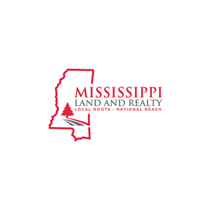 Logo Design by AlphabetZero.co.uk for Mississippi Land and Realty | Design: #36494573