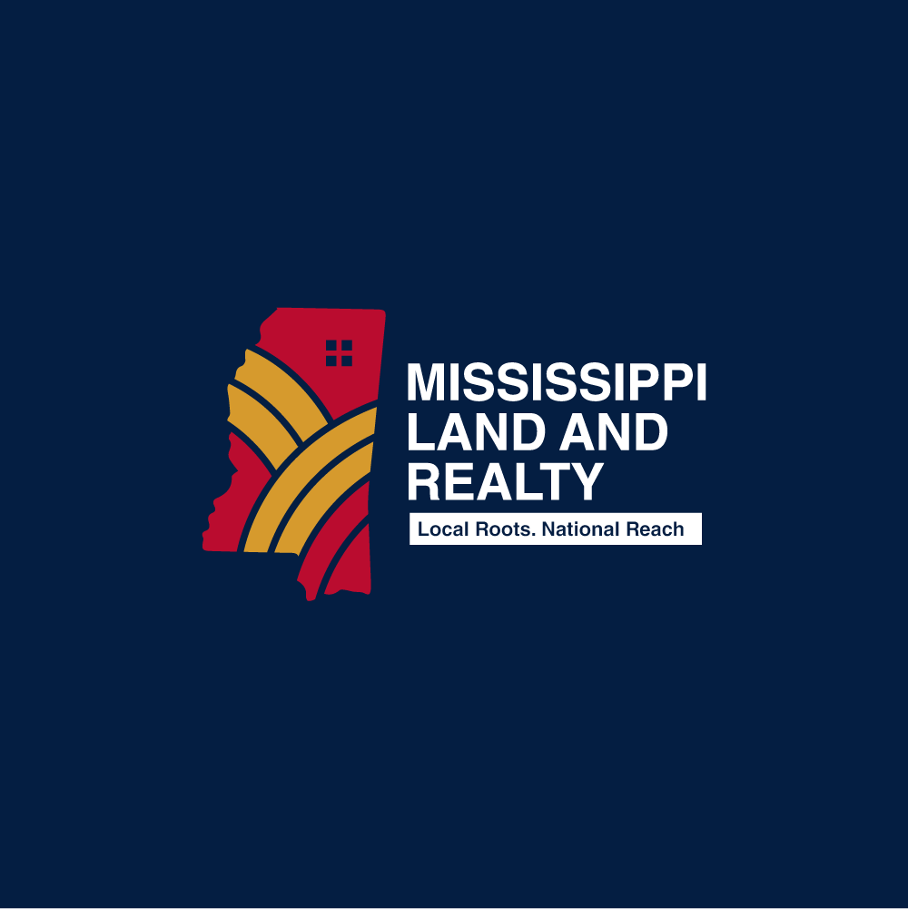 Logo Design by AlphabetZero.co.uk for Mississippi Land and Realty | Design #36494632