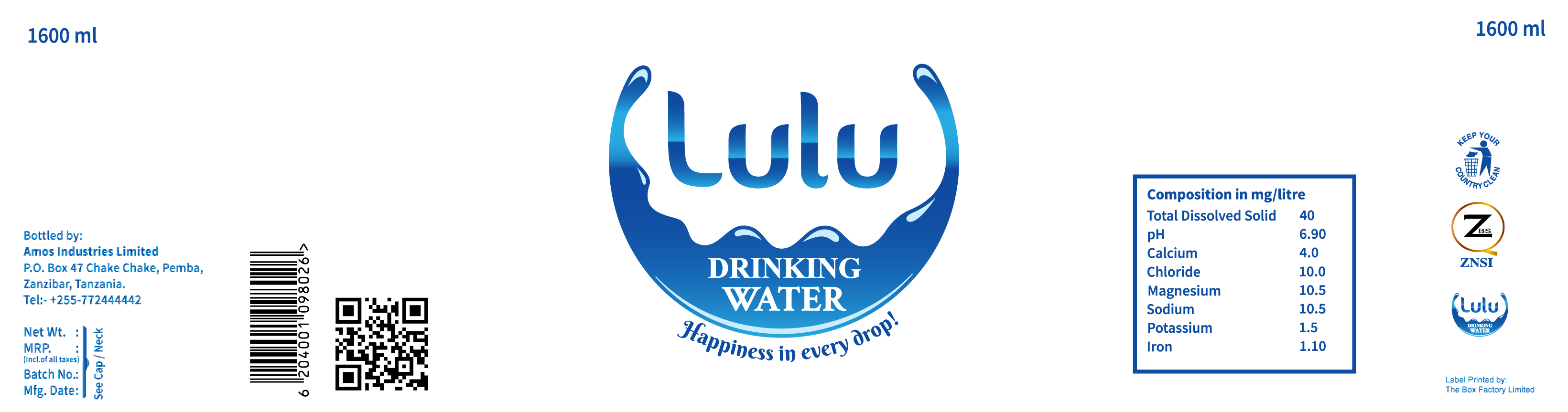 Label Design by Brandaura for this project | Design #36527883