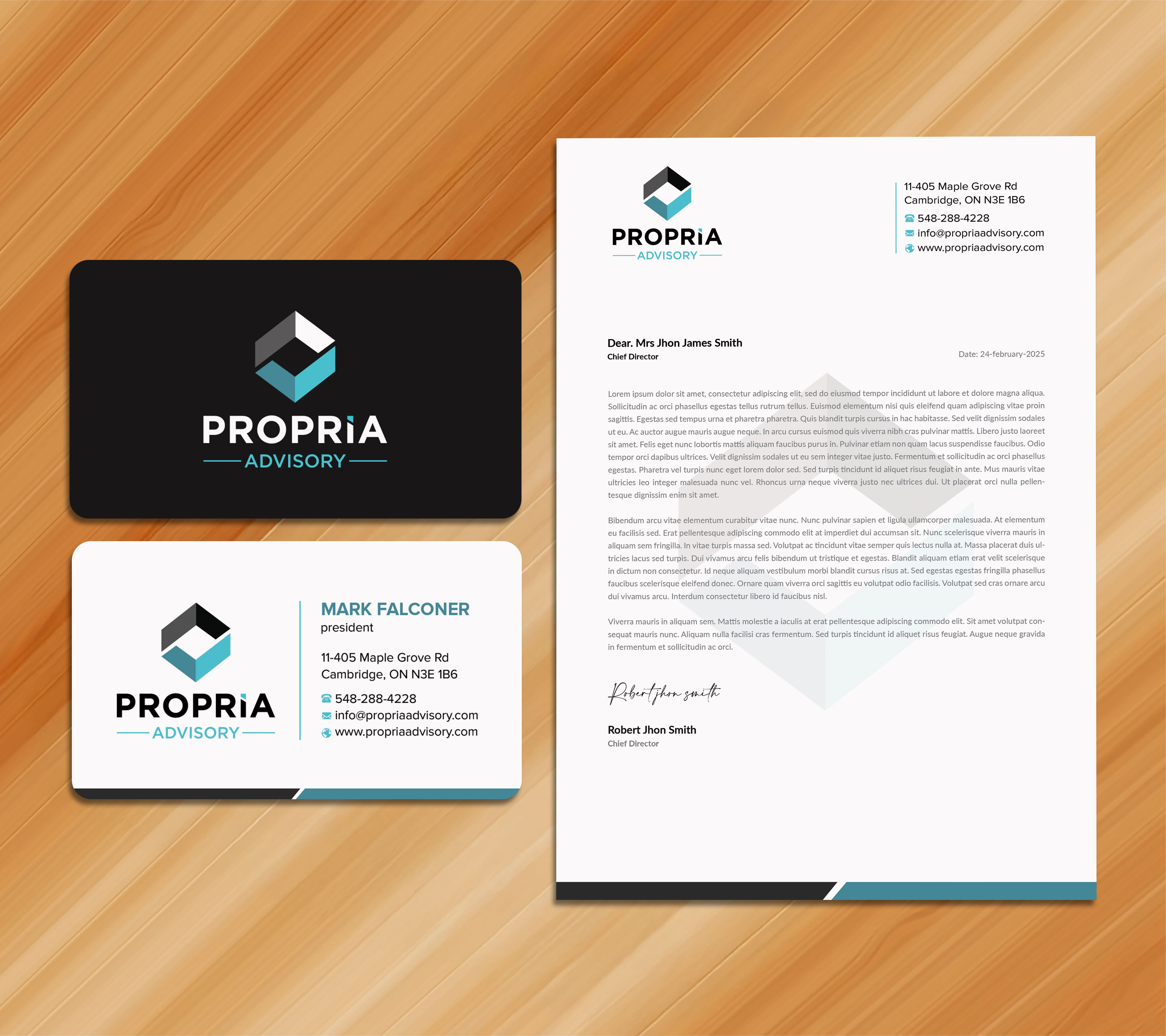 Stationery Design by Sabbir_2025 for this project | Design #36478751