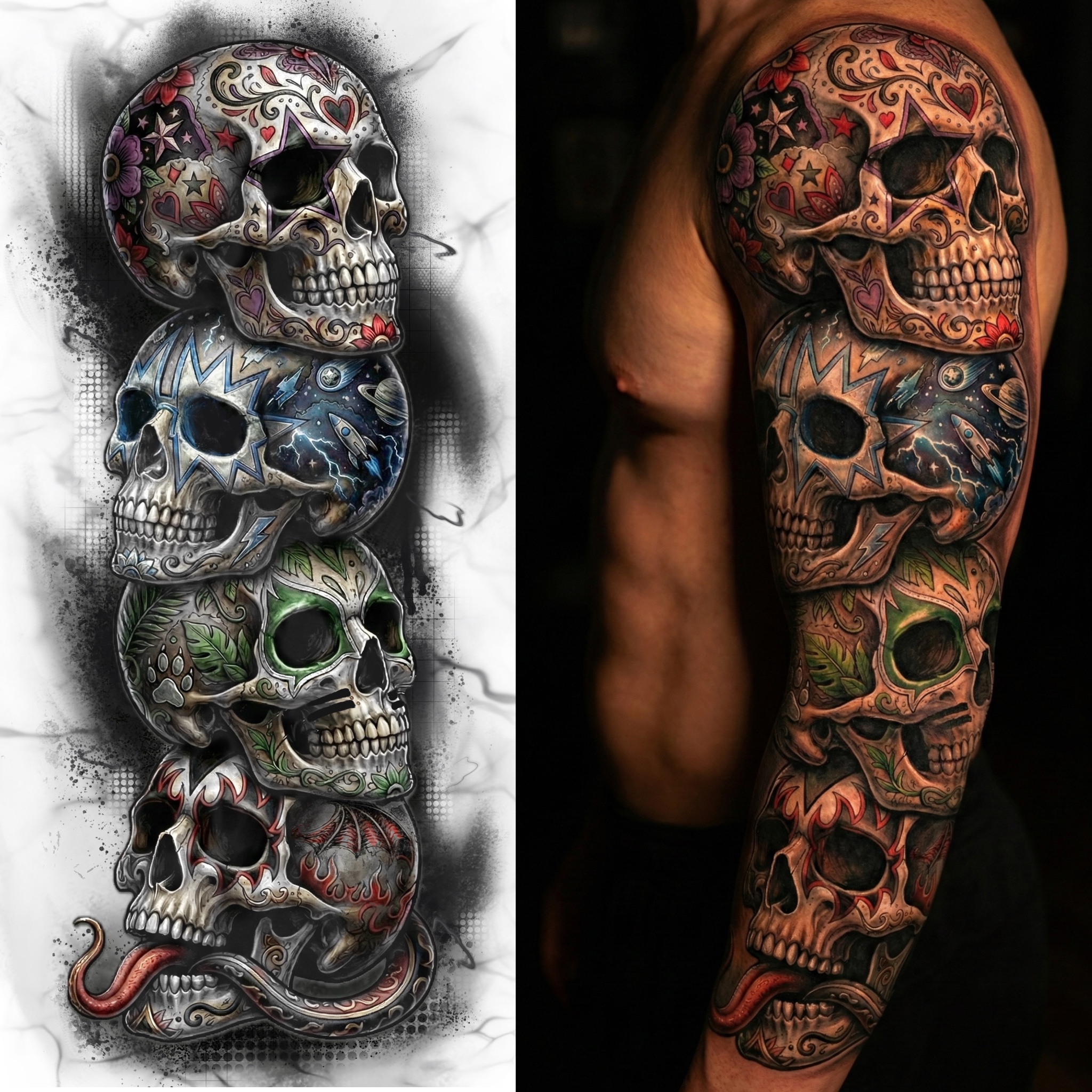 Tattoo Design by MukendrArt for this project | Design #36498830