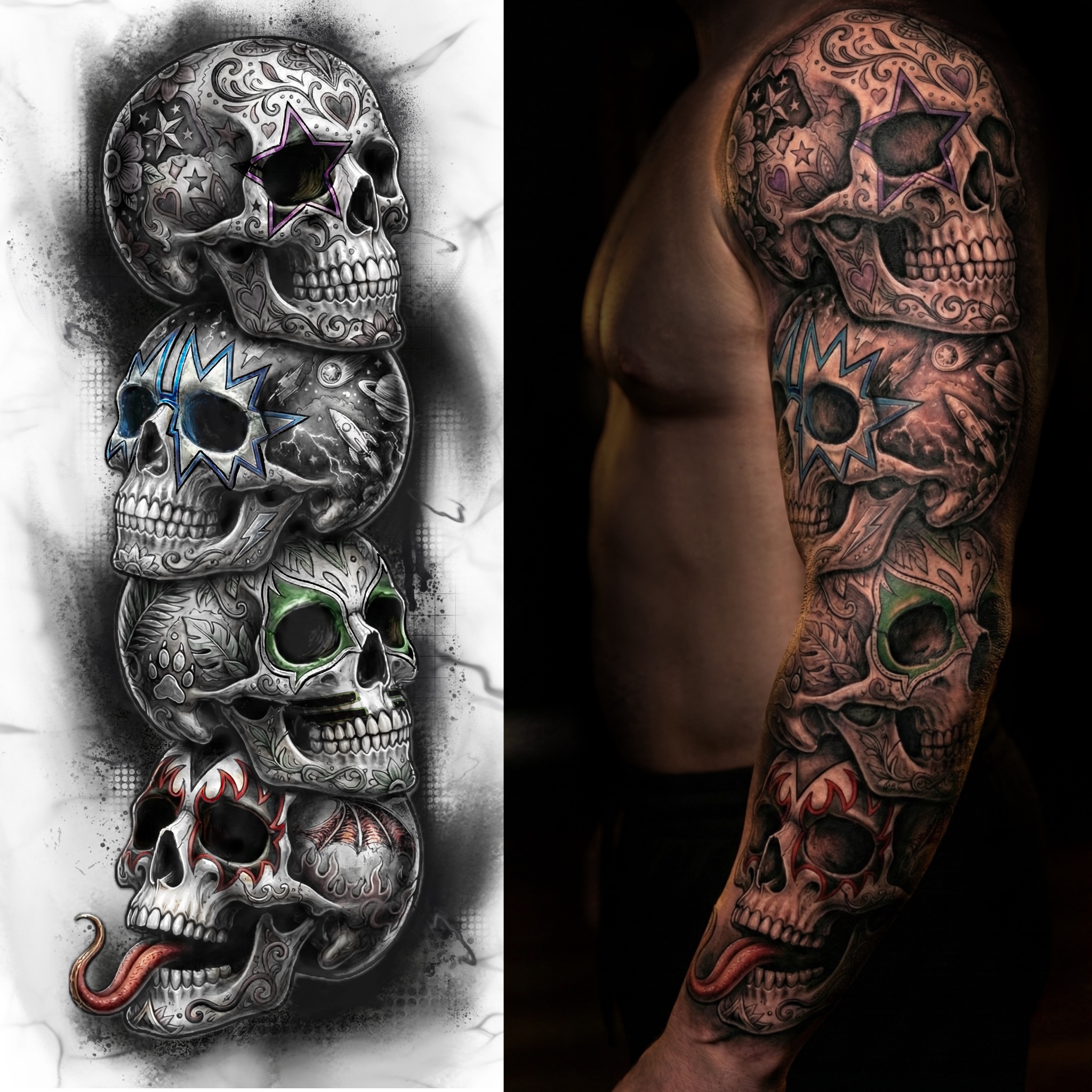 Tattoo Design by MukendrArt for this project | Design #36500559