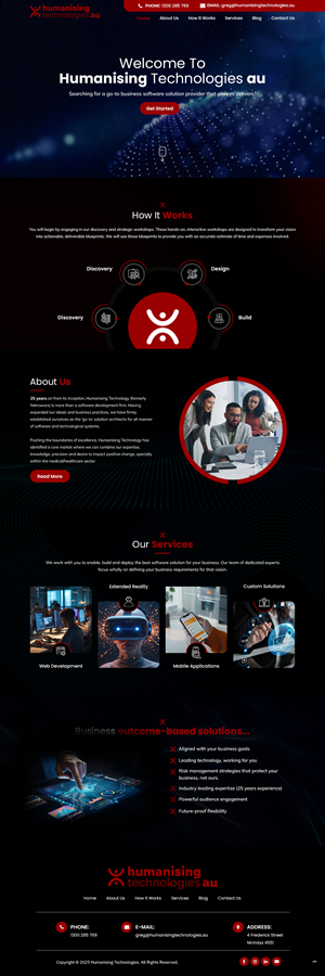 Web Design by pb for Netroworx | Design: #36482529