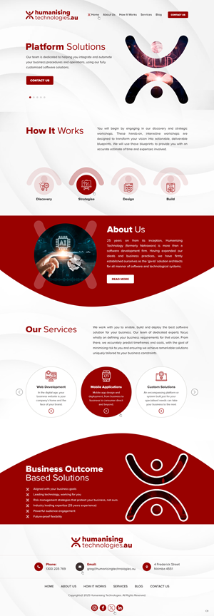 Web Design by pb for Netroworx | Design: #36482532