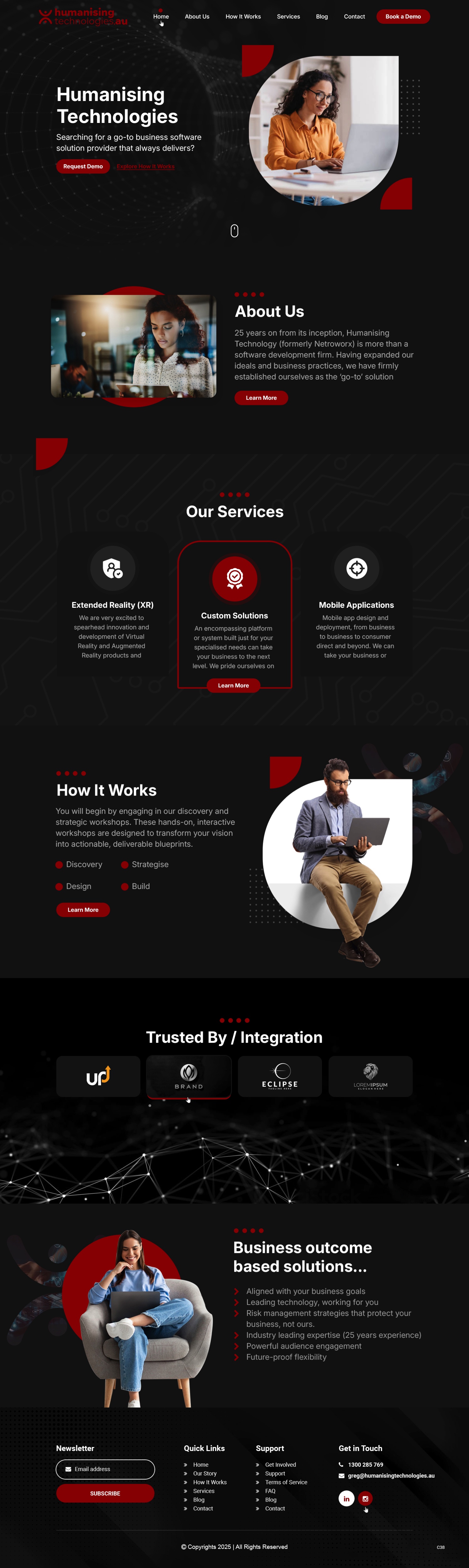 Web Design by pb for Netroworx | Design #36487846