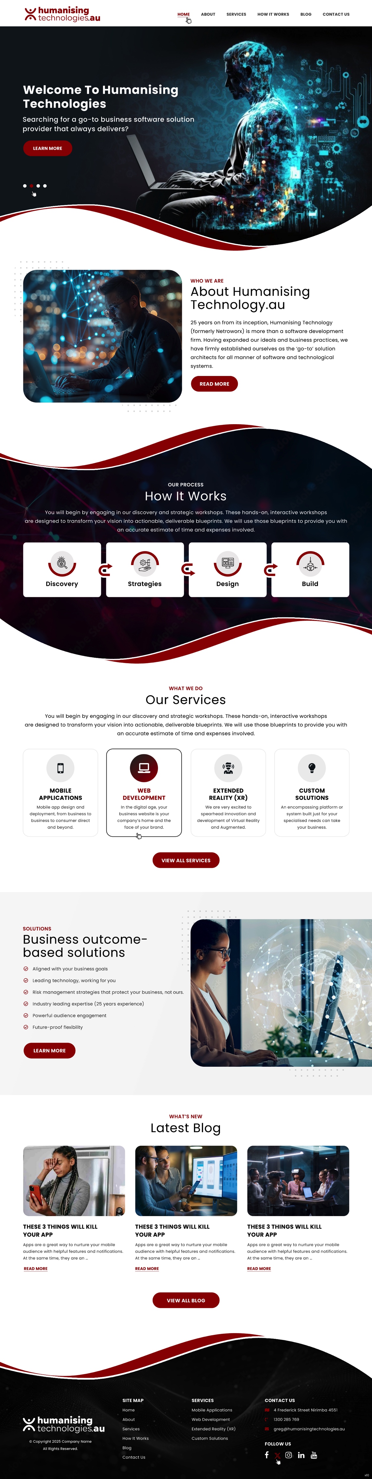 Web Design by pb for Netroworx | Design #36487847