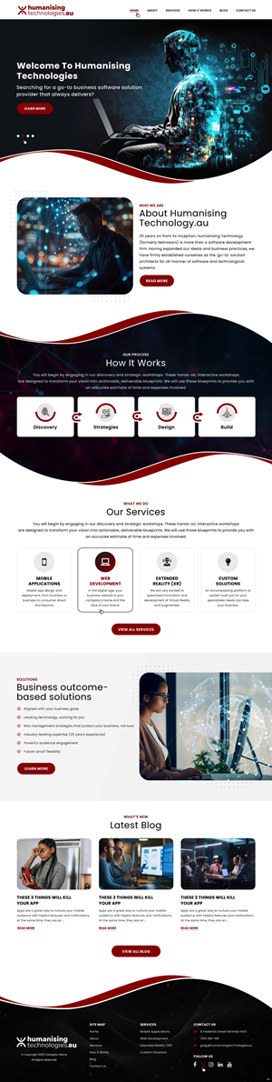 Web Design by pb for Netroworx | Design: #36487847