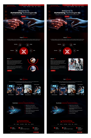 Web Design by pb for Netroworx | Design: #36490541
