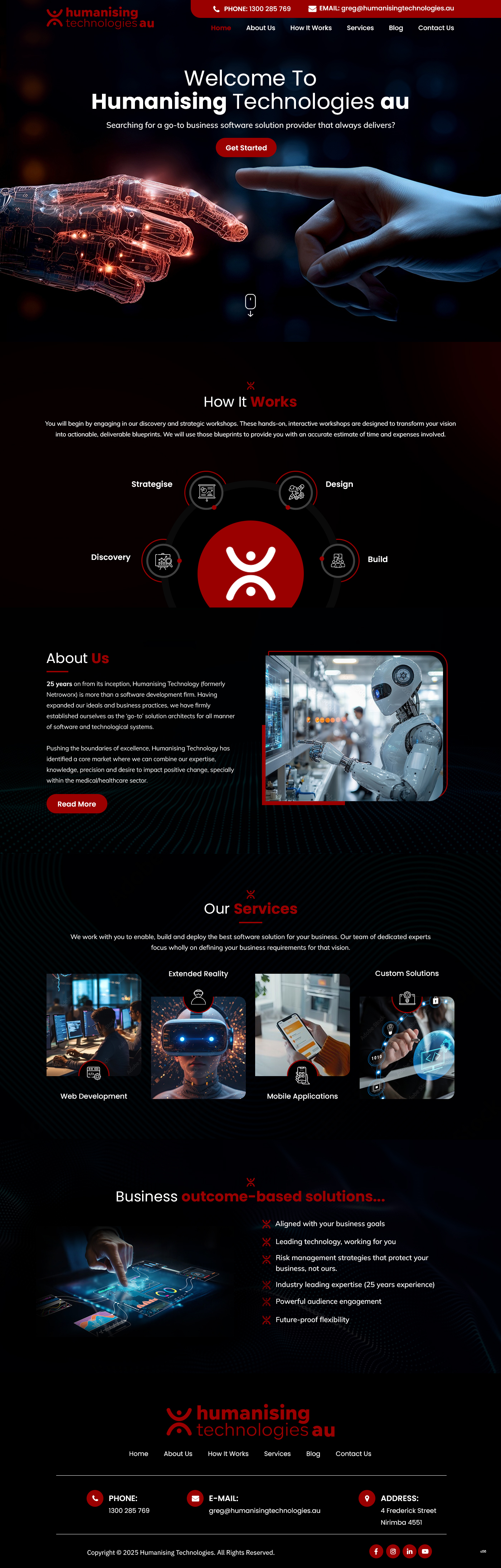 Web Design by pb for Netroworx | Design #36499134