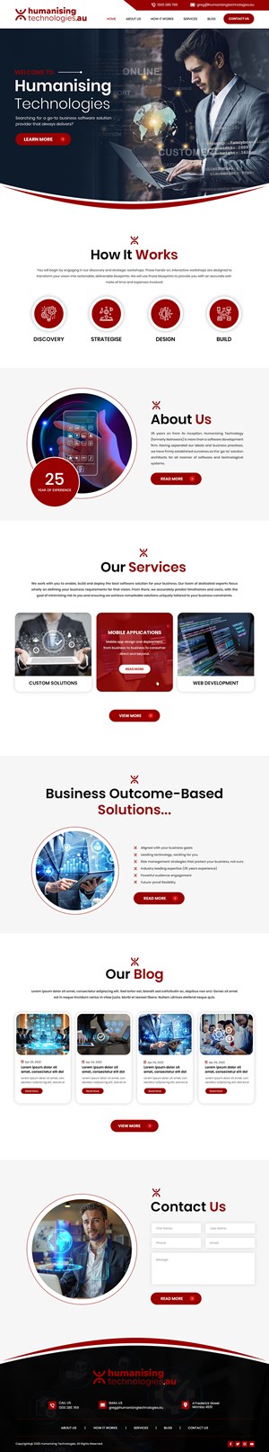 Web Design by Creations Box 2015 for Netroworx | Design: #36479602